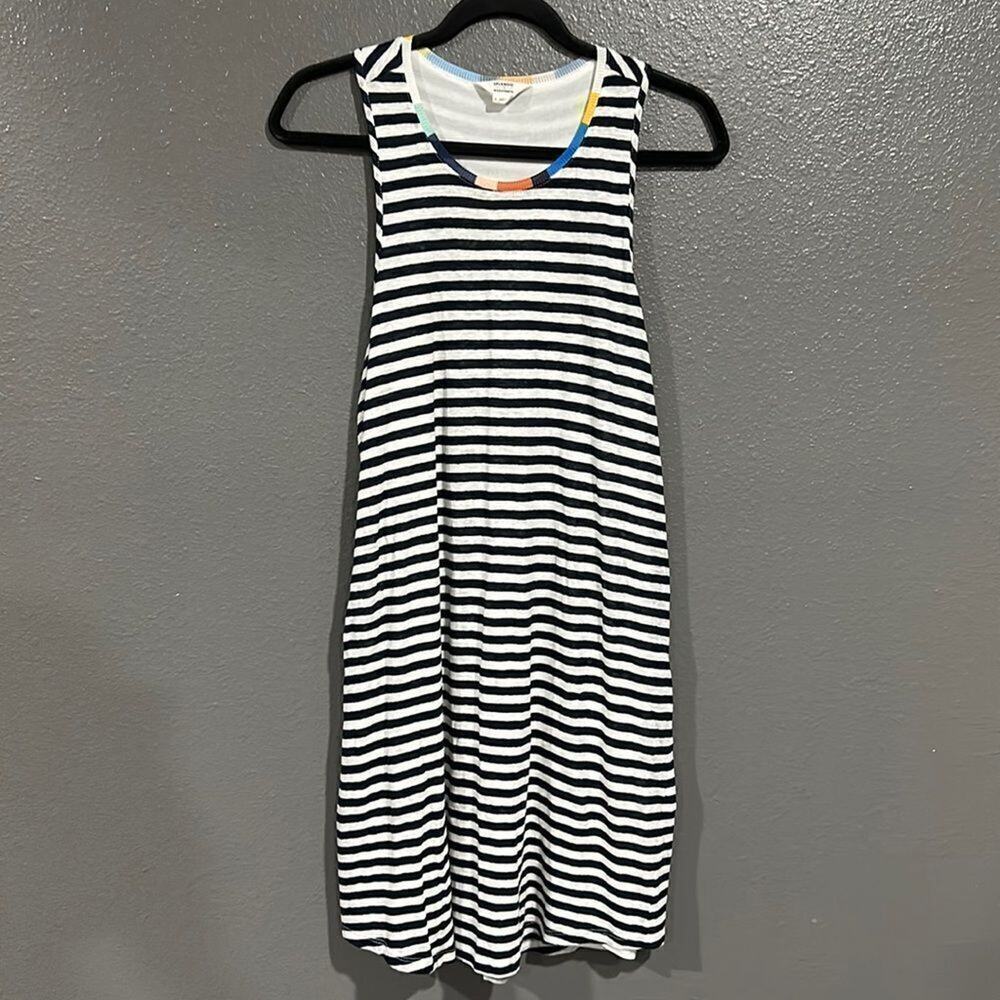 Splendid x Margherita Ciao Bella Linen Racerback Dress L